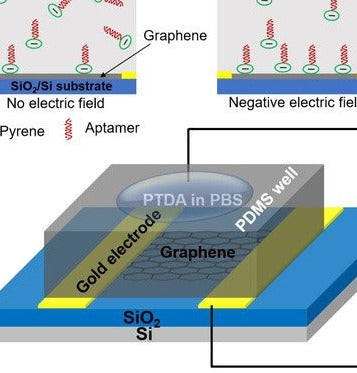 Graphenea GFET-S20 used for biosensing